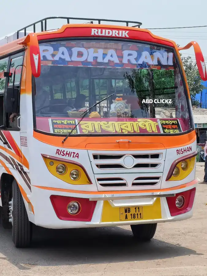 RADHARANI bus WB11A1811