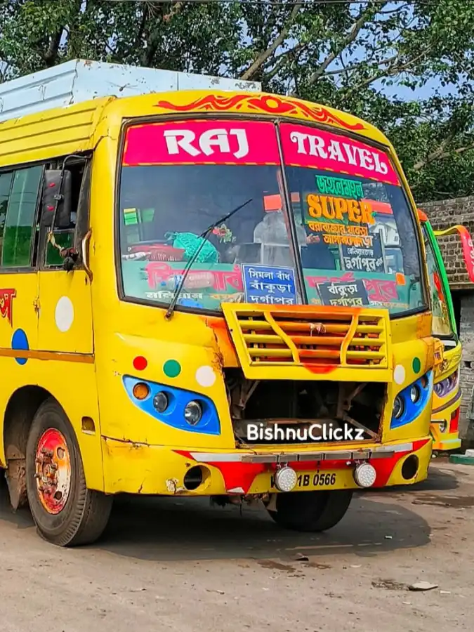 RAJ TRAVELS bus WB11B0566