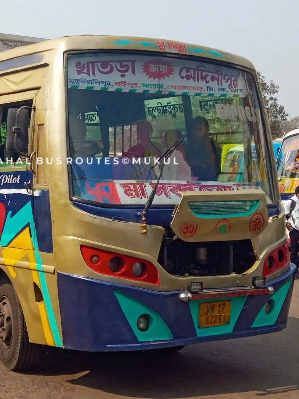 MAA SARBAJOYA bus WB17N2881