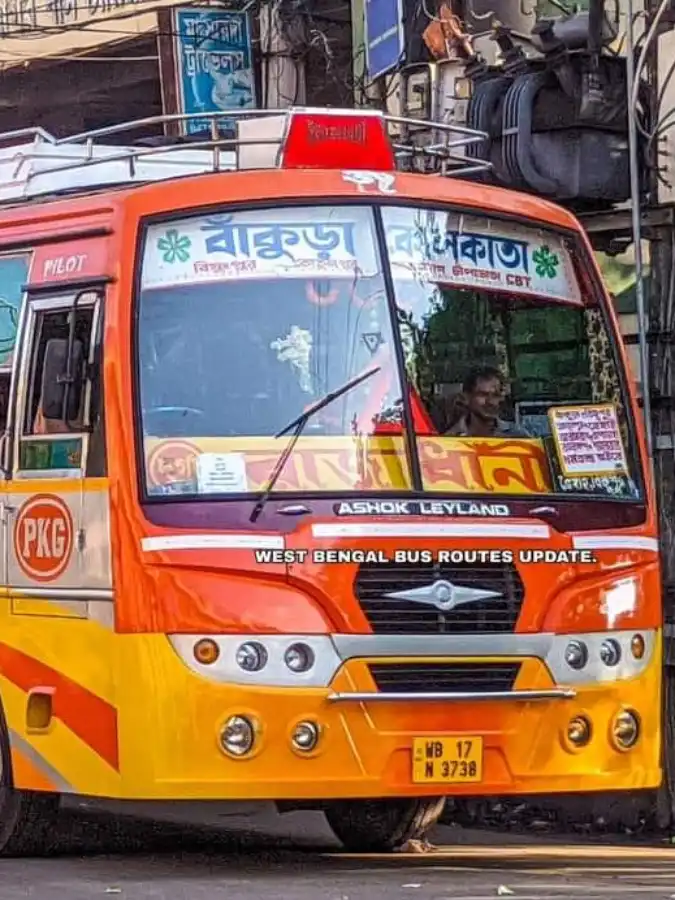 RAJDHANI bus WB17N3738