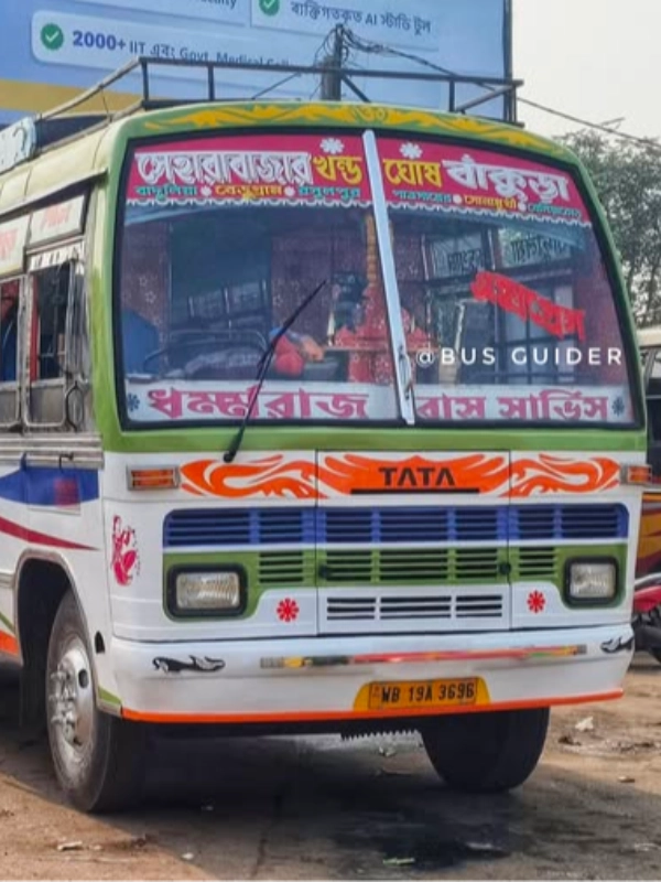 DHARMARAJ bus WB19A3696