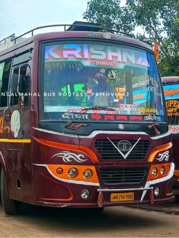 KRISHNA KANHAIAYA bus WB29A7002