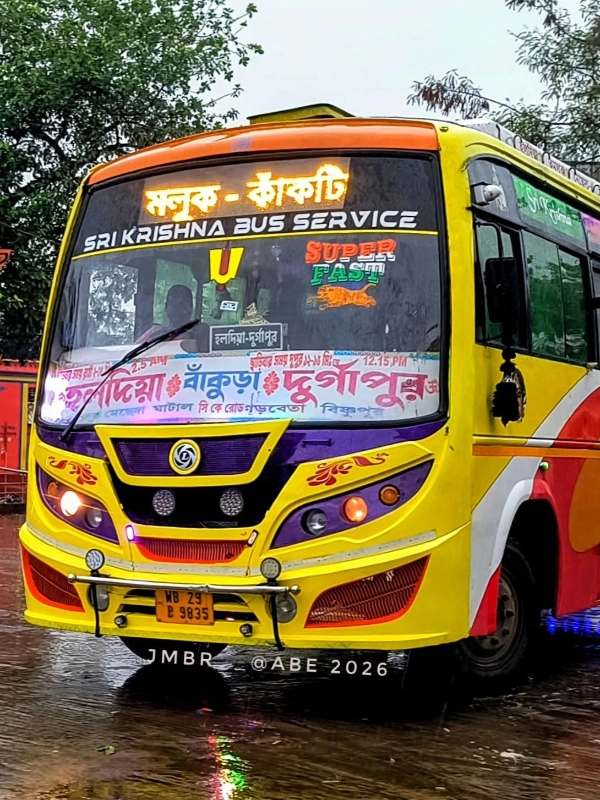 SUPRIYA bus WB29B9835