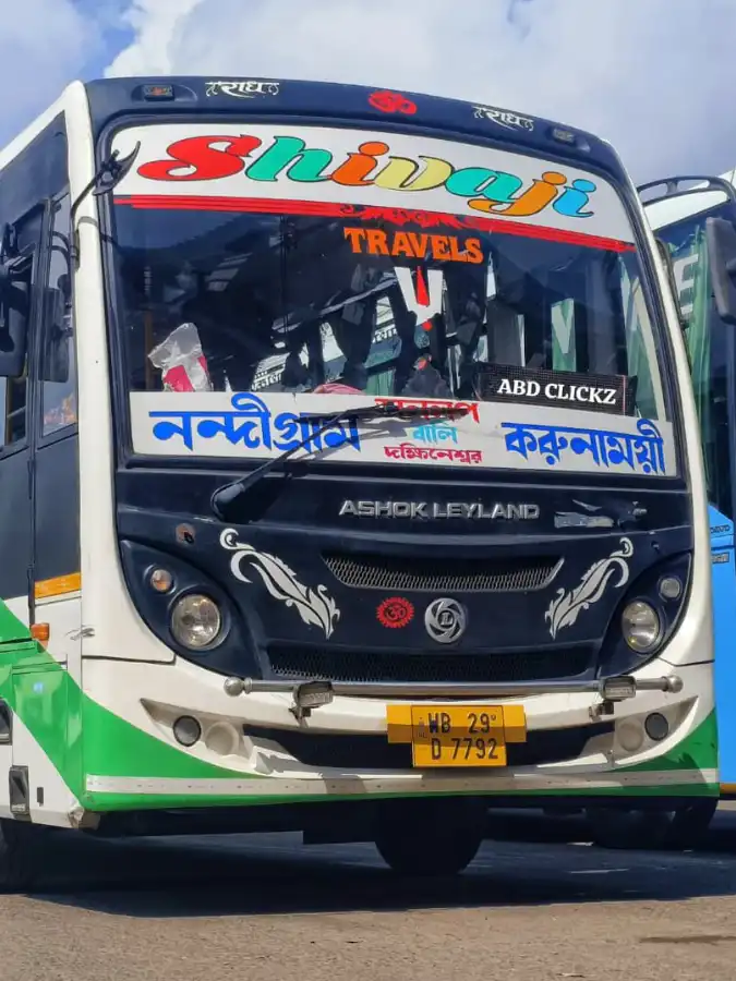 SHIVAJI bus WB29D7792