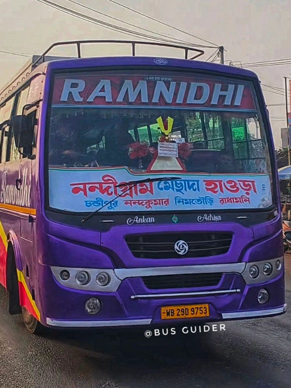 RAMNIDHI bus WB29D9753