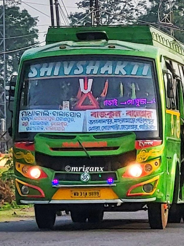 SHIVSHAKTI bus WB31A9899