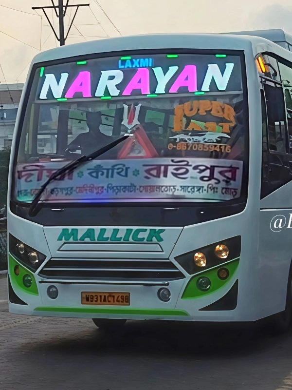 LAXMI NARAYAN bus WB31AC1498