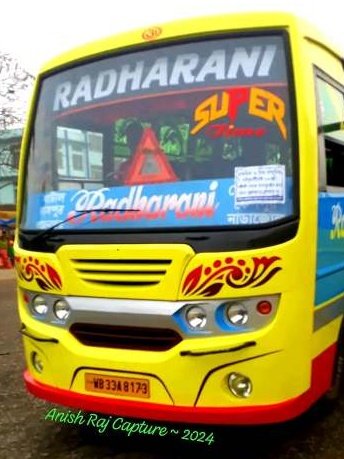 RADHARANI bus WB33A8173