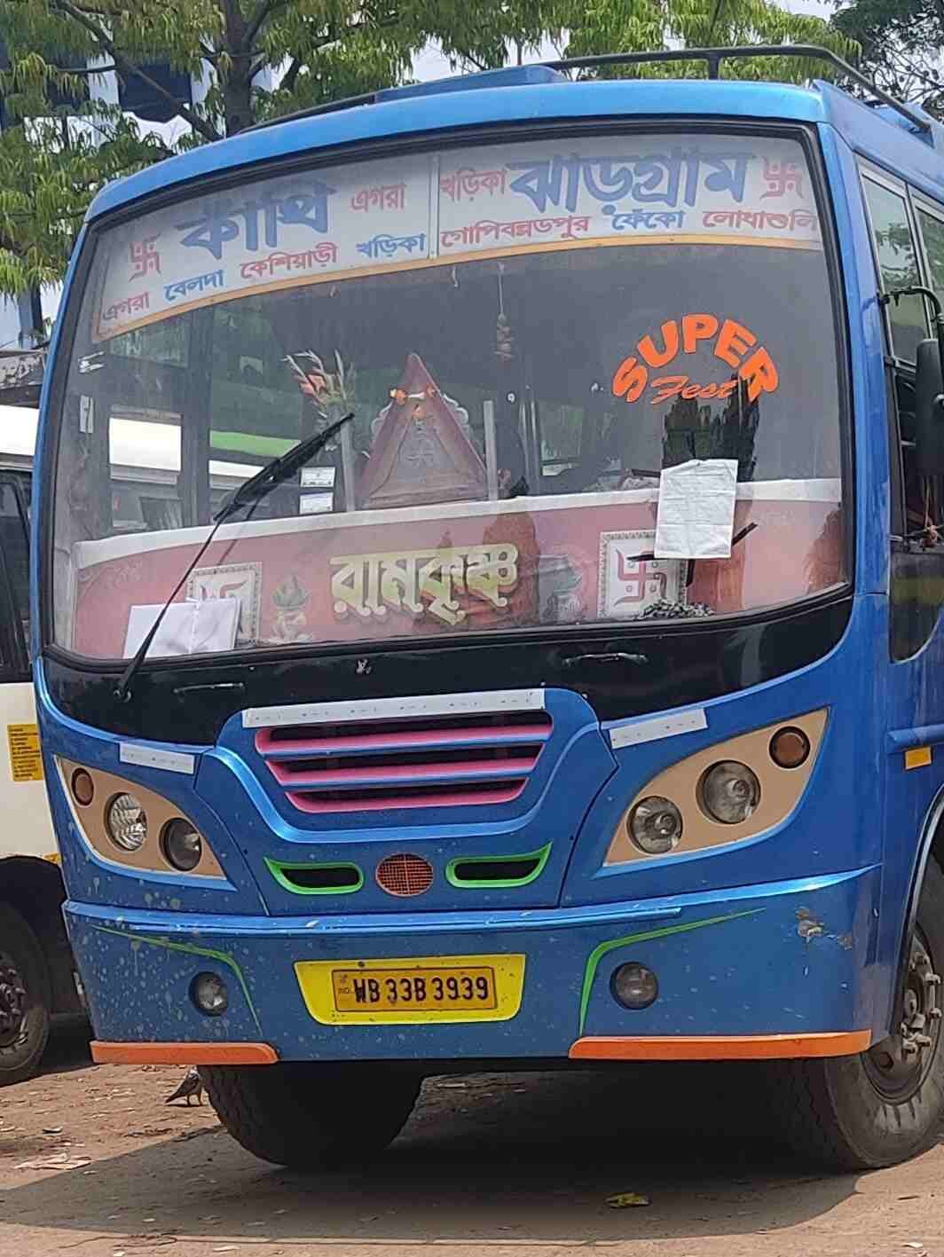 RAMKRISHNA bus WB33B3939