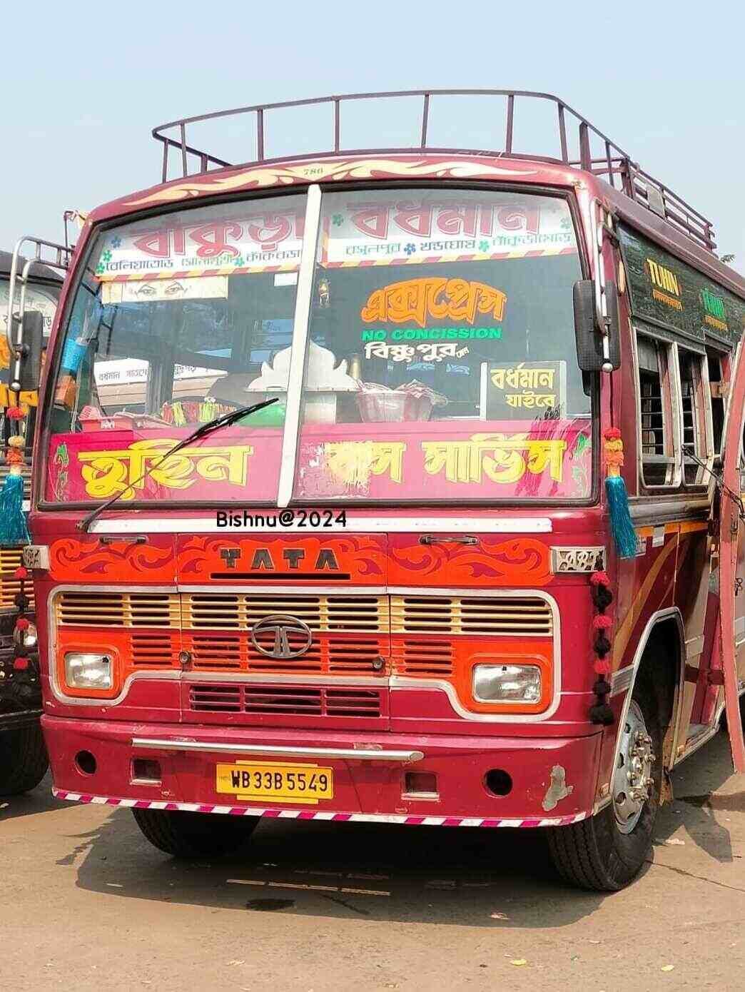 TANVEER bus WB33B5549