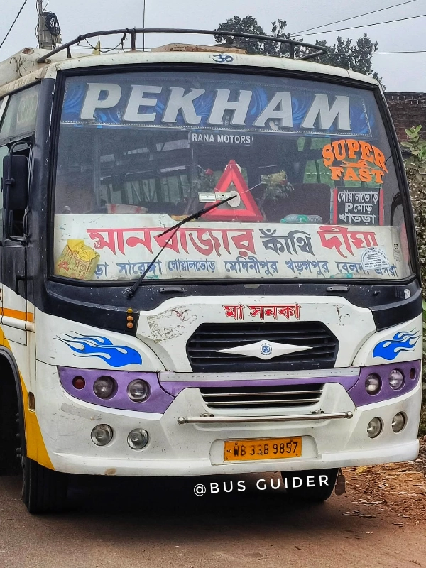 PEKHAM bus WB33B9857