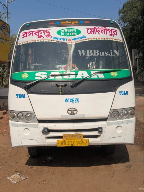 SAGAR bus WB33C3057