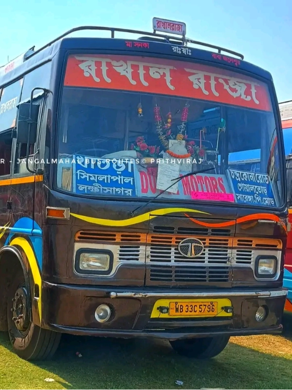 RAKHALRAJA bus WB33C5796