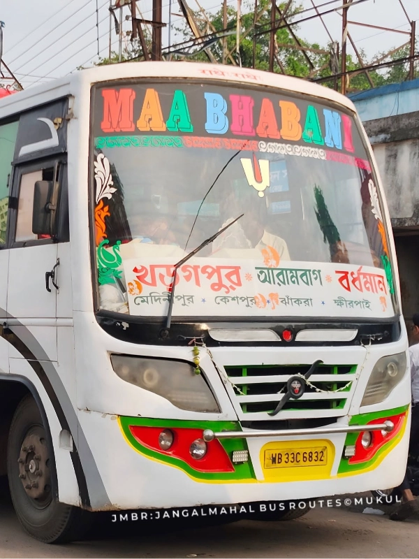 MAA BHABANI bus WB33C6832