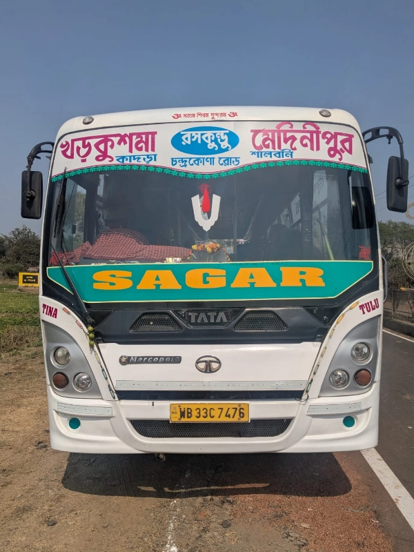 SAGAR bus WB33C7476