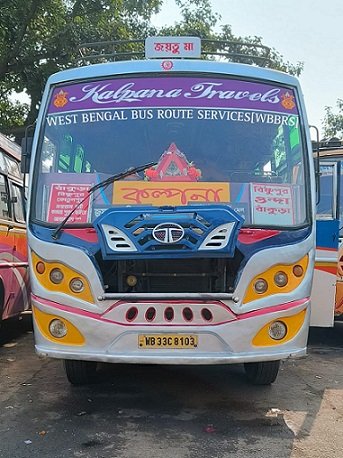 KALPANA bus WB33C8103