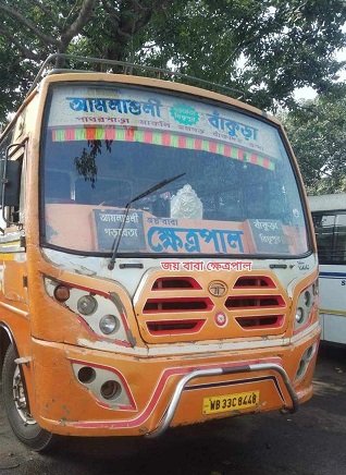 JOY BABA KHETRAPAL bus WB33C8448