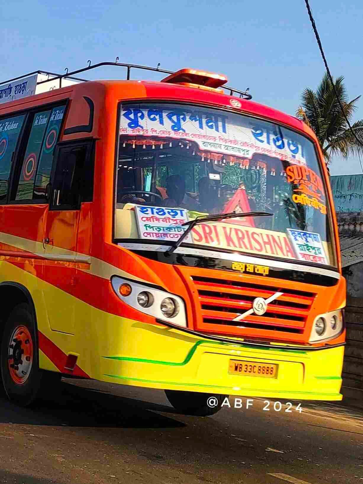 SRI KRISHNA bus WB33C8888