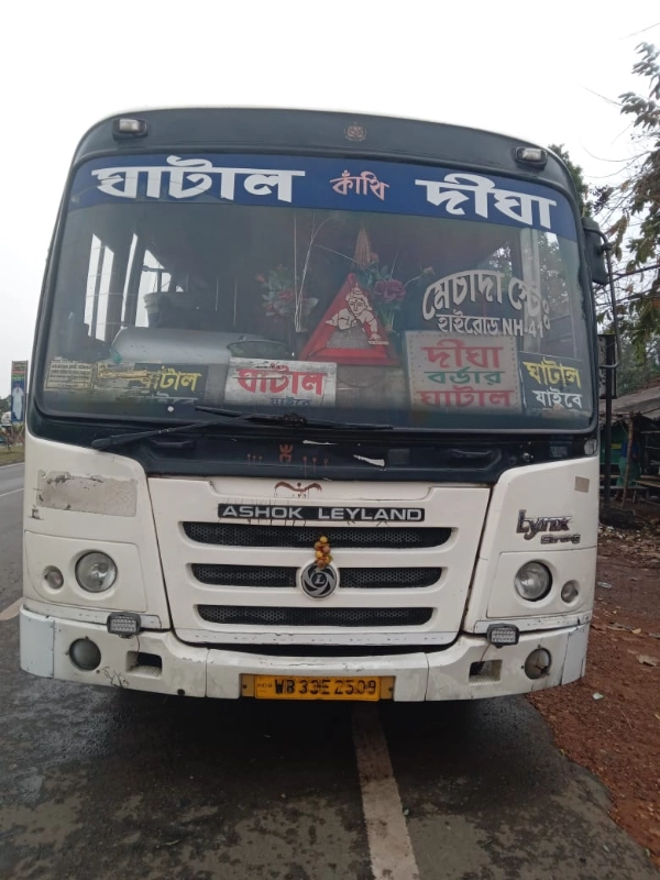 RADHA KRISHNA bus WB33E2509