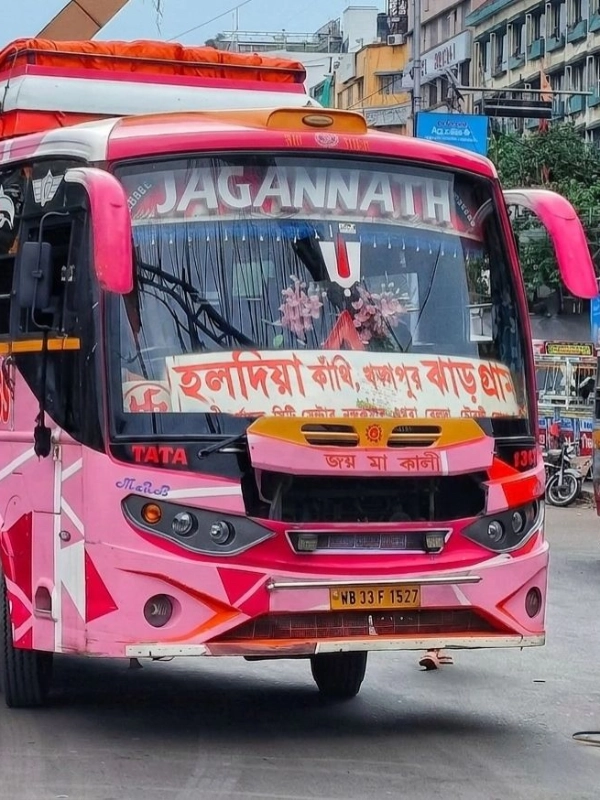 SRRE JAGANNATH EXPRESS bus WB33F1527