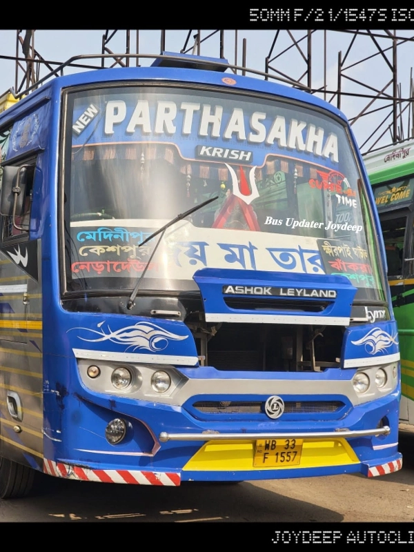 PARTHASAKHA bus WB33F1557