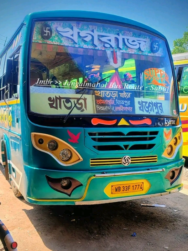 KHAGRAJ bus WB33F1774