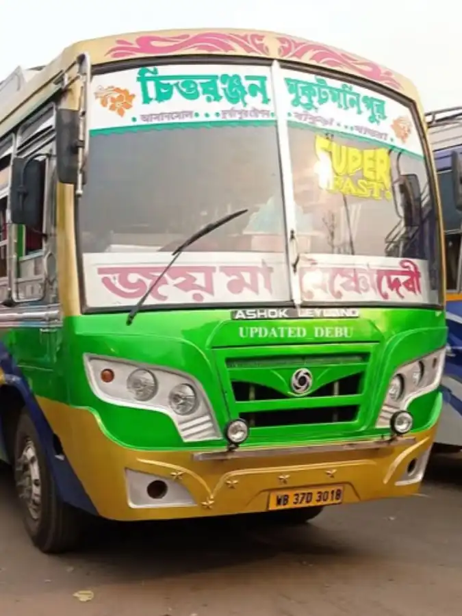 MAA VAISHNODEVI bus WB37D3018