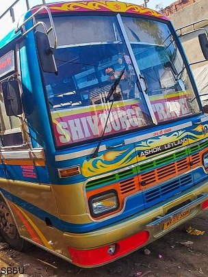 SHIV DURGA bus WB37E5686