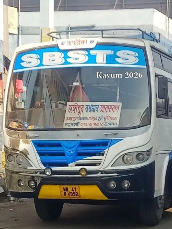 SAGARIKA bus WB41B4992