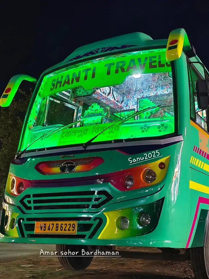 SHANTI bus WB47B6229