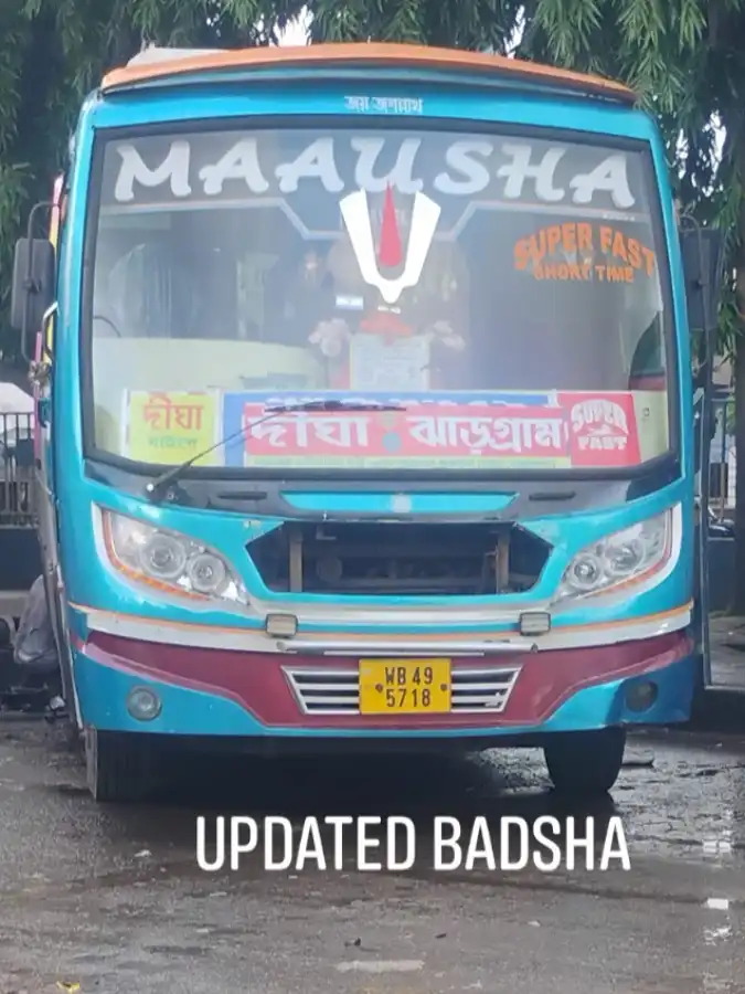 MAA USHA bus WB495718
