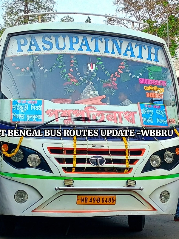 PASUPATINATH bus WB49B6485