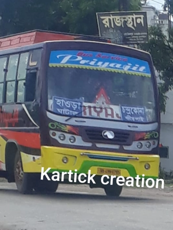 PRIYAJIT bus WB49N0795