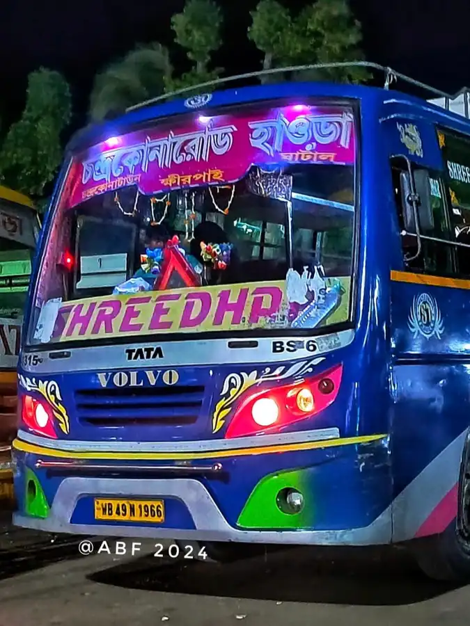 SHREEDHAR bus WB49N1966