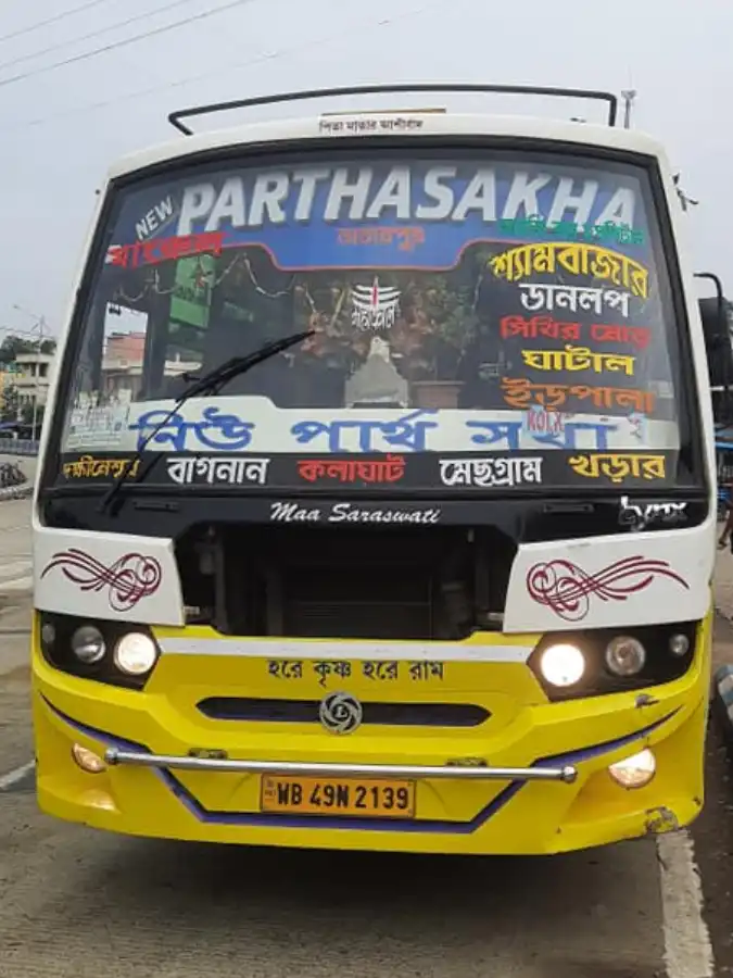 PARTHA SAKHA bus WB49N2139