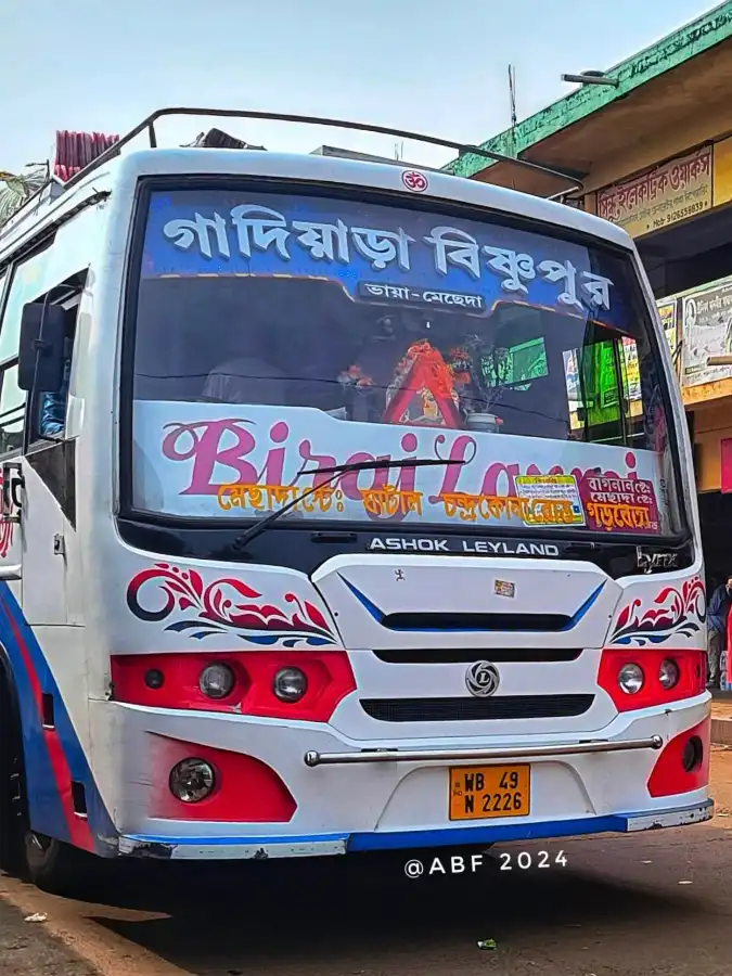 JOY BABA LOKENATH bus WB49N2226