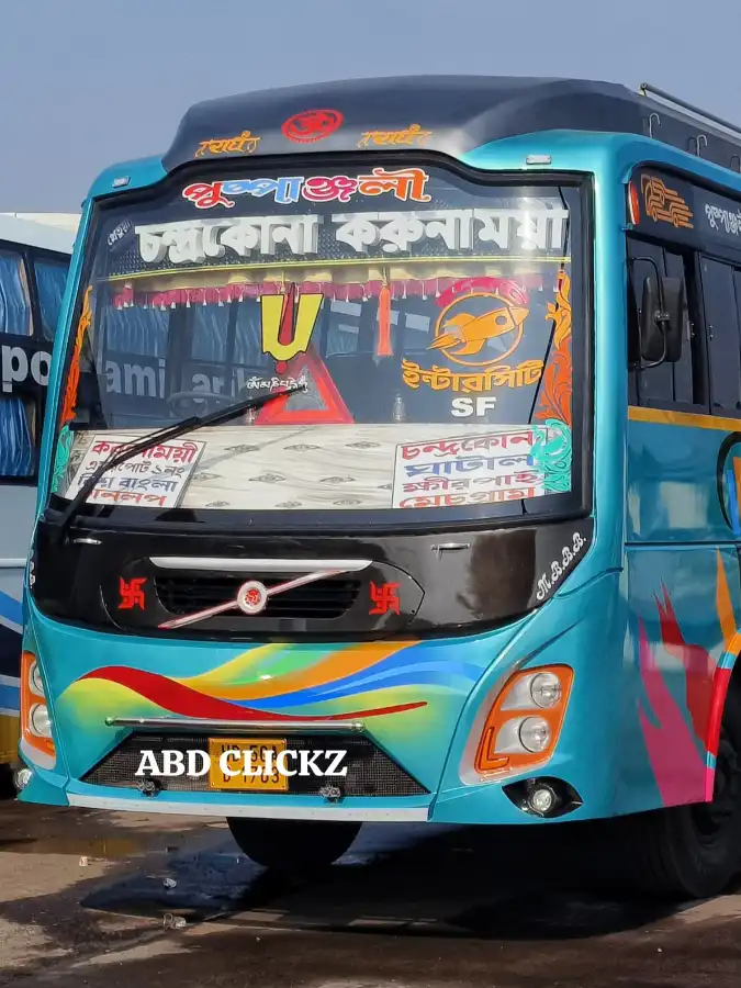 PUSPANJALI bus WB50AB1703