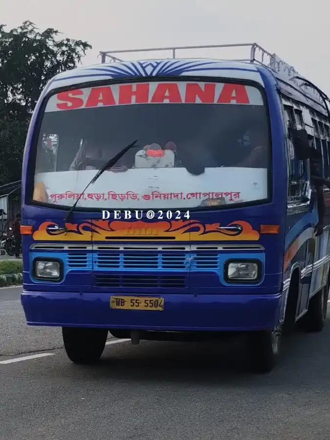 SAHANA bus WB555504