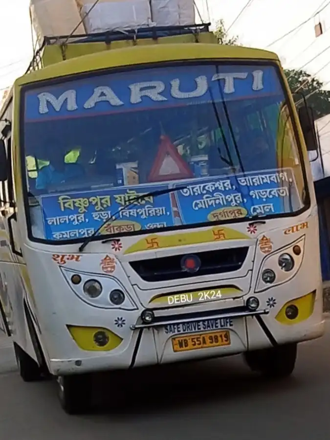 MARUTI bus WB55A9819