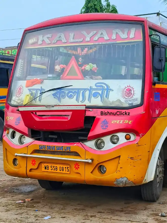 MAA KALYANI bus WB55B0815