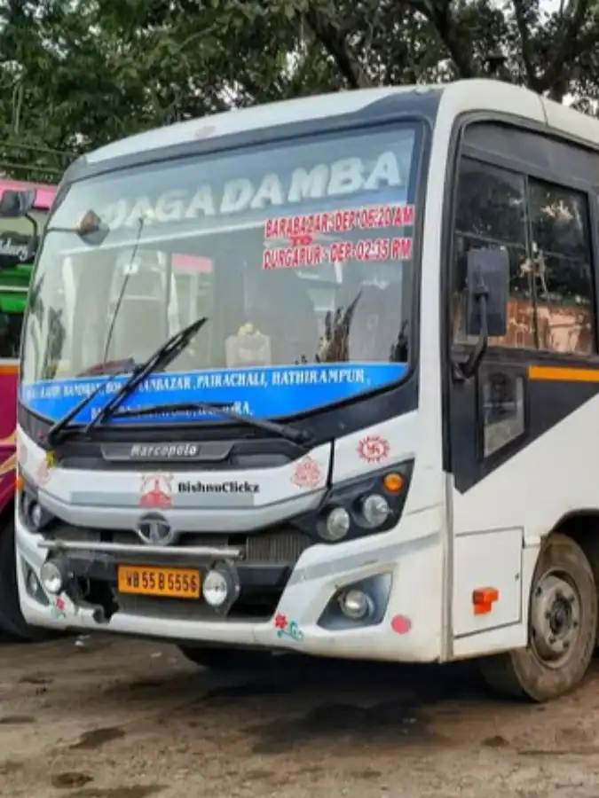MAA JAGADAMBA bus WB55B5556