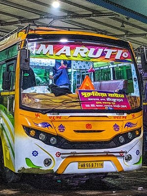 MARUTI bus WB55B7116