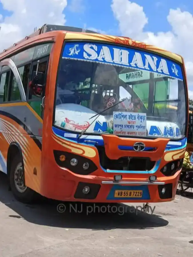 SAHANA bus WB55B7228