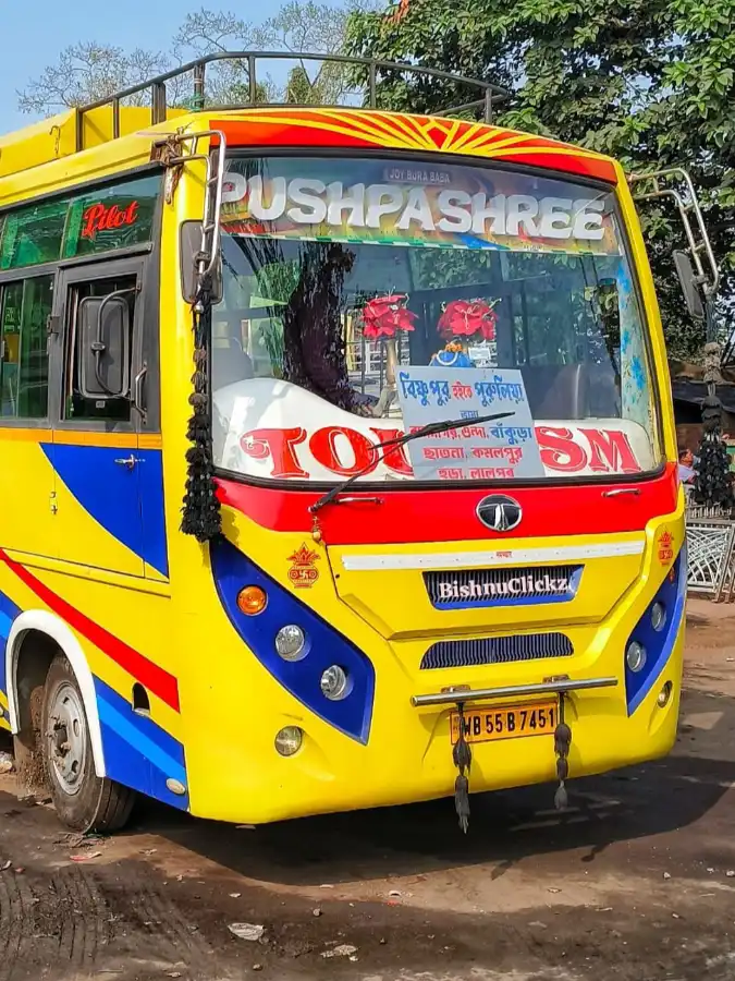 PUSHPASHREE bus WB55B7451