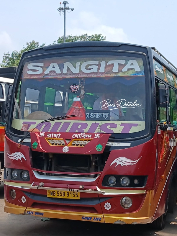SANGITA bus WB55B9155