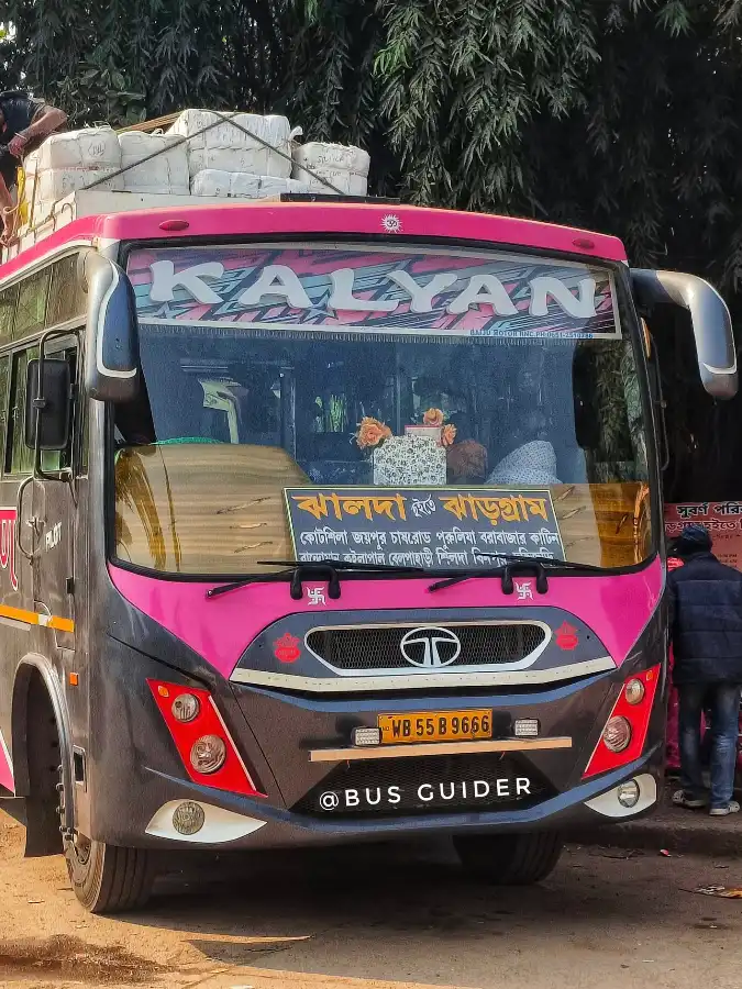 KALYAN bus WB55B9666