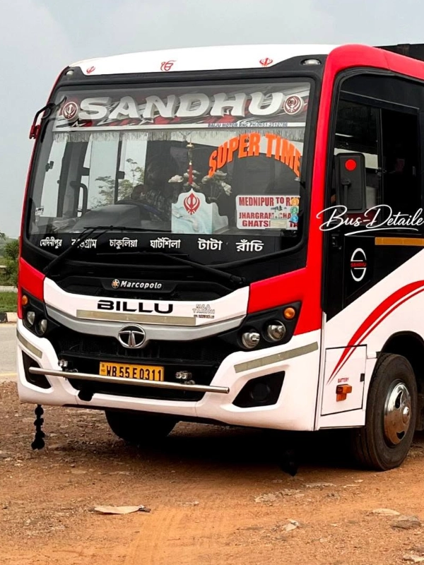 SANDHU bus WB55E0311