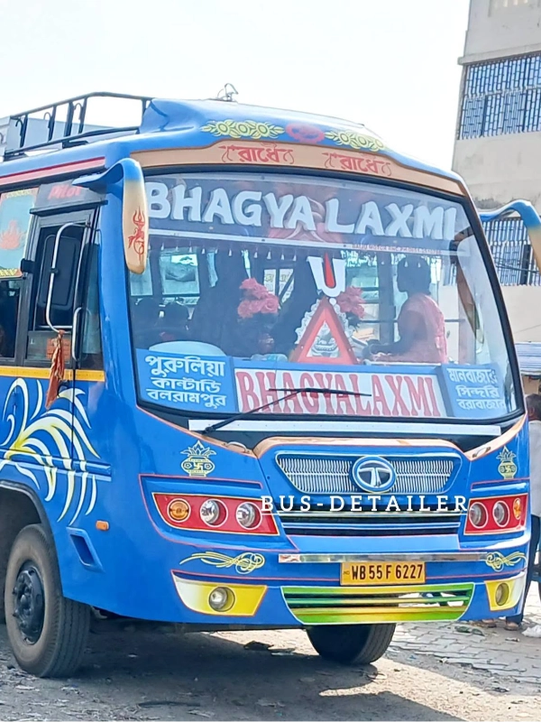 BHAGYALAXMI bus WB55F6227