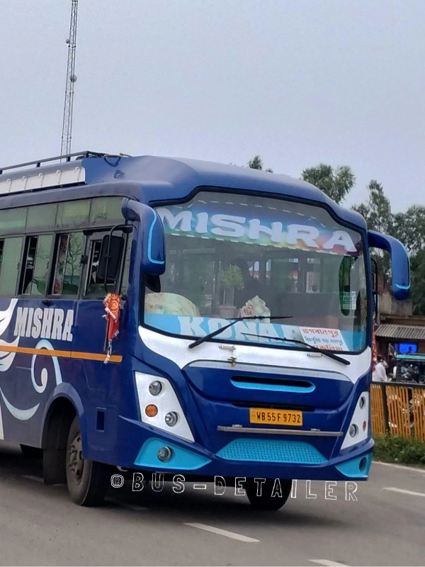 MISHRA bus WB55F9732