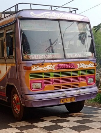 MAA DURGA bus WB673278